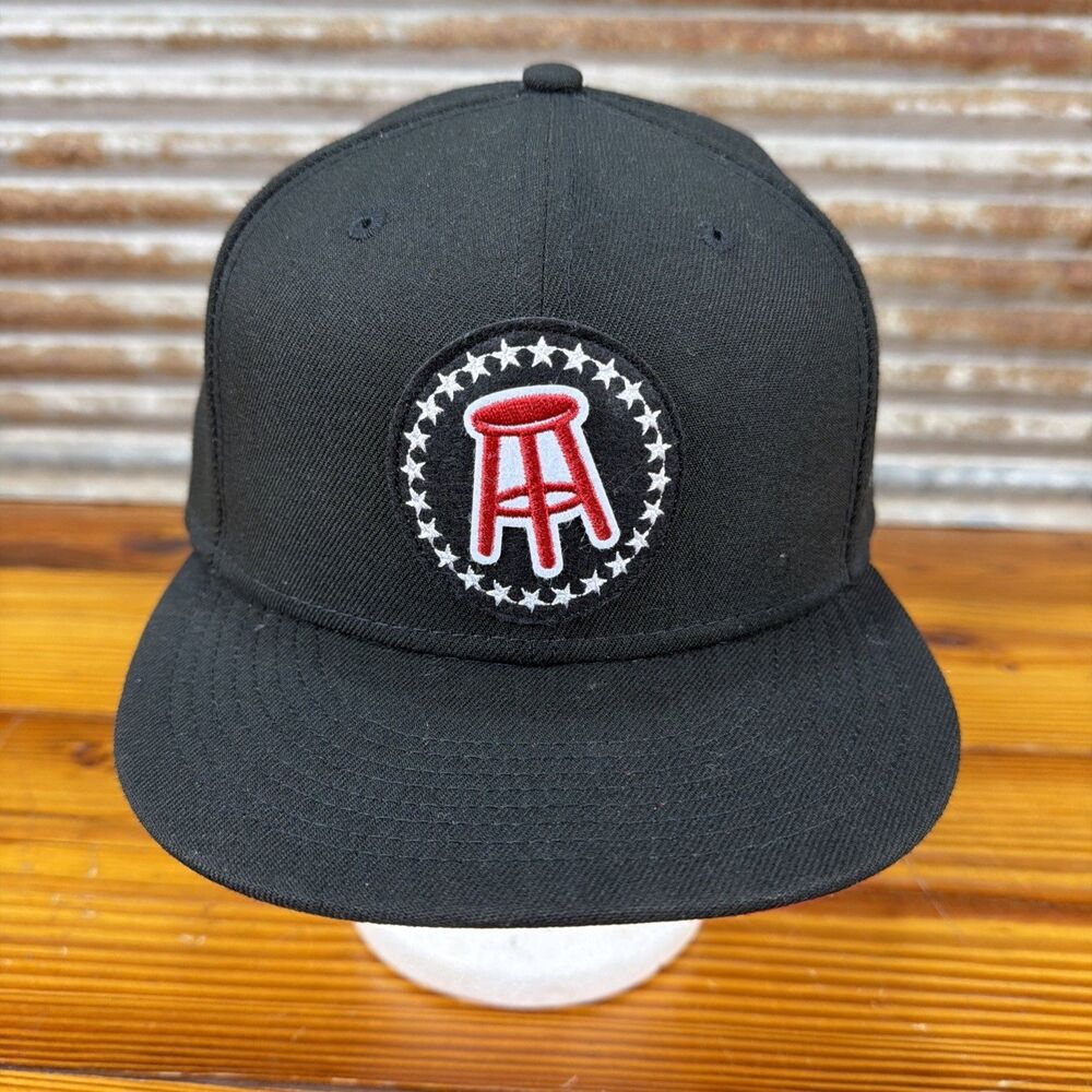 Barstool Sports New Era 9FIFTY Baseball Hat Mens OSFM Black Snap Back Logo